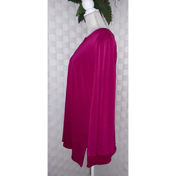 Lauren Ralph Lauren Keyhole Front Georgette Tunic - Picture 13 of 16